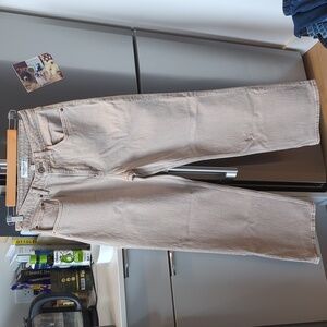 Abercrombie & Fitch 90s Relaxed Jean, Beige, 28 Regular Curve Love